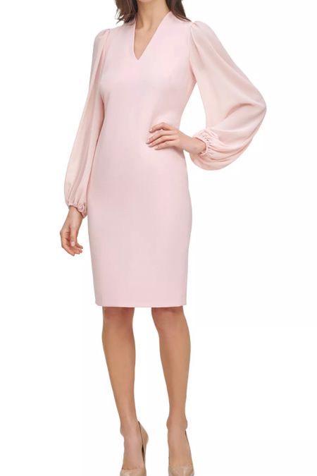 Vince Camuto
Women's Balloon-Sleeve Mixed-Media Dress $158.00
Extra 30% off use: VIP
With offer $110.60

#LTKSeasonal #LTKsalealert #LTKstyletip