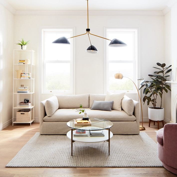 Curvilinear Mid-Century Chandelier (55") | West Elm (US)