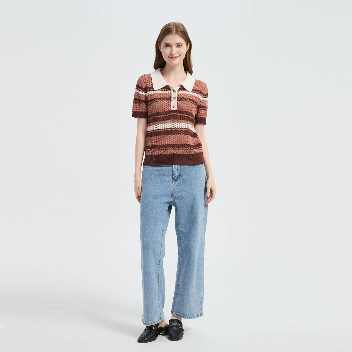 Women's Johnny Collar Sweater - Wild Fable™ | Target