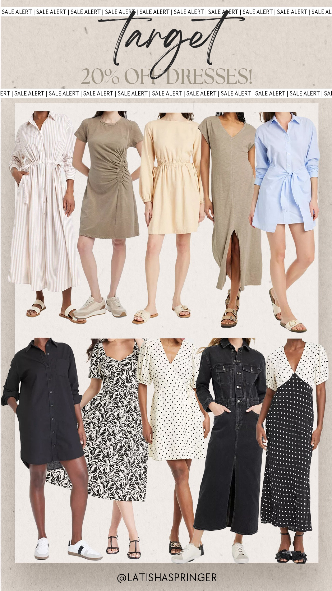 20% off Target dresses! 

#targetdeals

Target deals. Target dress. Summer to fall dress. Late summer dress. Neutral casual dress  

#LTKSaleAlert #LTKFindsUnder50 #LTKSeasonal