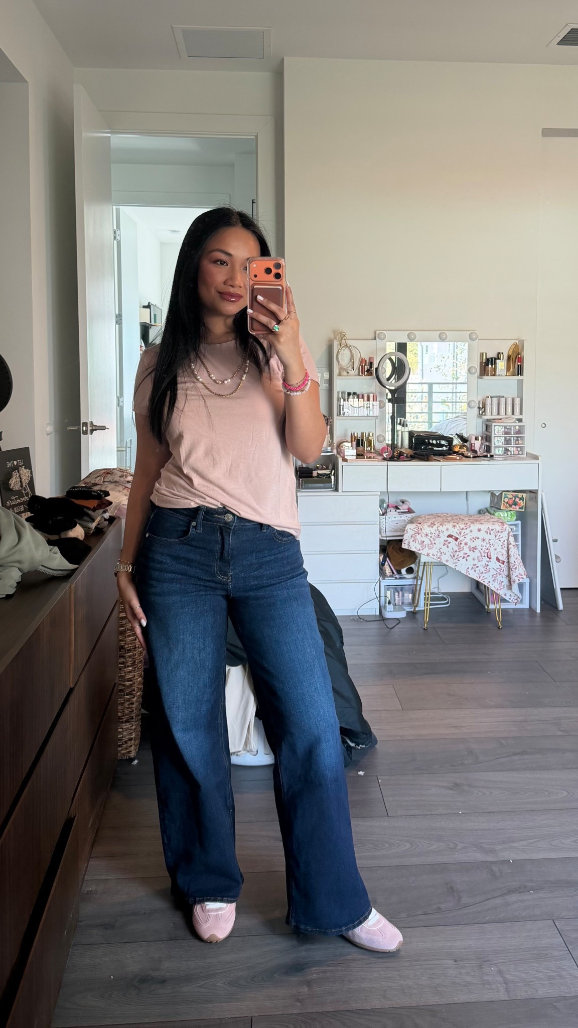 casual outfit | quince jeans, banana republic tshirt, steve madden sneakers 

#LTKgrwm #LTKPetite #LTKootd