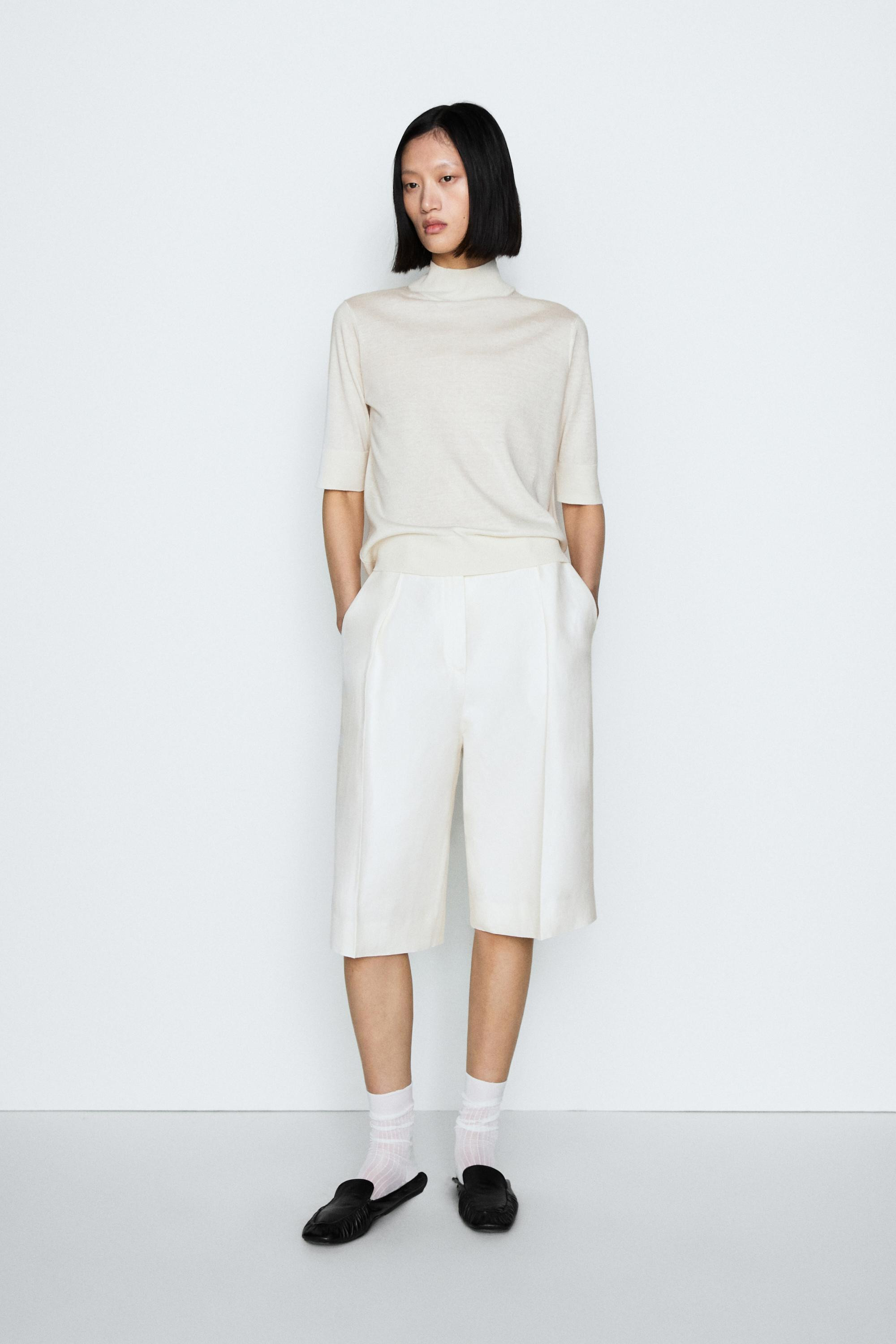 Flie\u00dfende lange Bermudas - STUDIO | Massimo Dutti DE