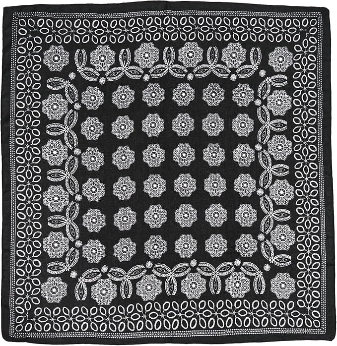 Scarf for Women, 27"x27" Large Bandana Scarf, Neck/Hair/Head Scarf for Women | Amazon (US)