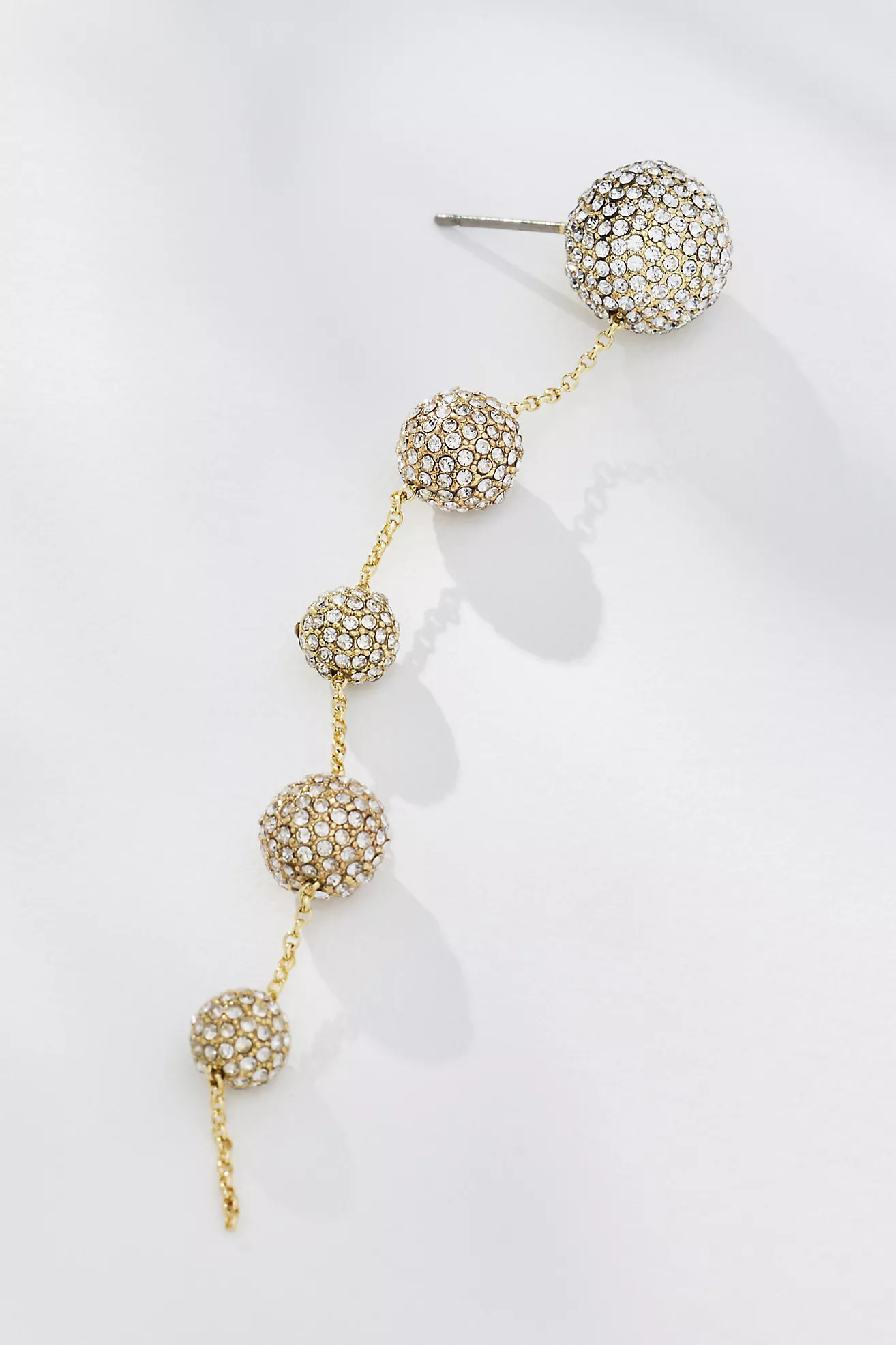 BaubleBar Blair Pavé Drop Earrings | Anthropologie (US)