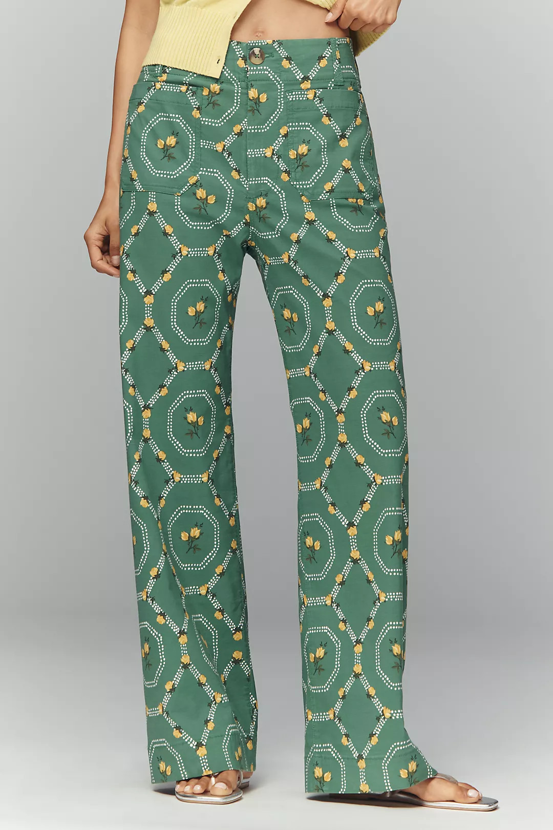 The Colette Full-Length High-Rise Wide-Leg Pants by Maeve | Anthropologie (US)