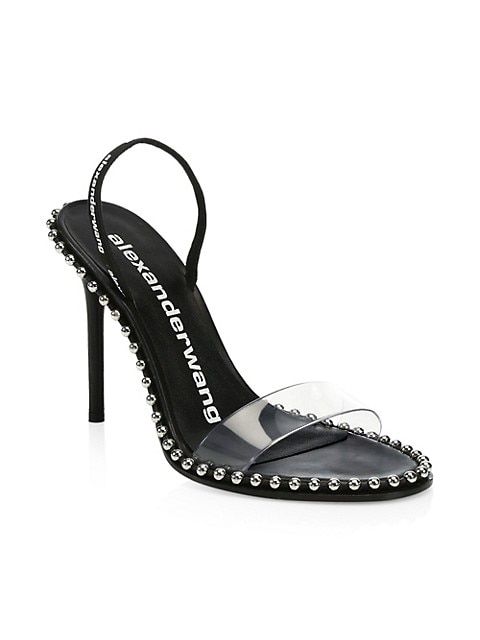 Nova Studded PCV Slingback Sandals | Saks Fifth Avenue