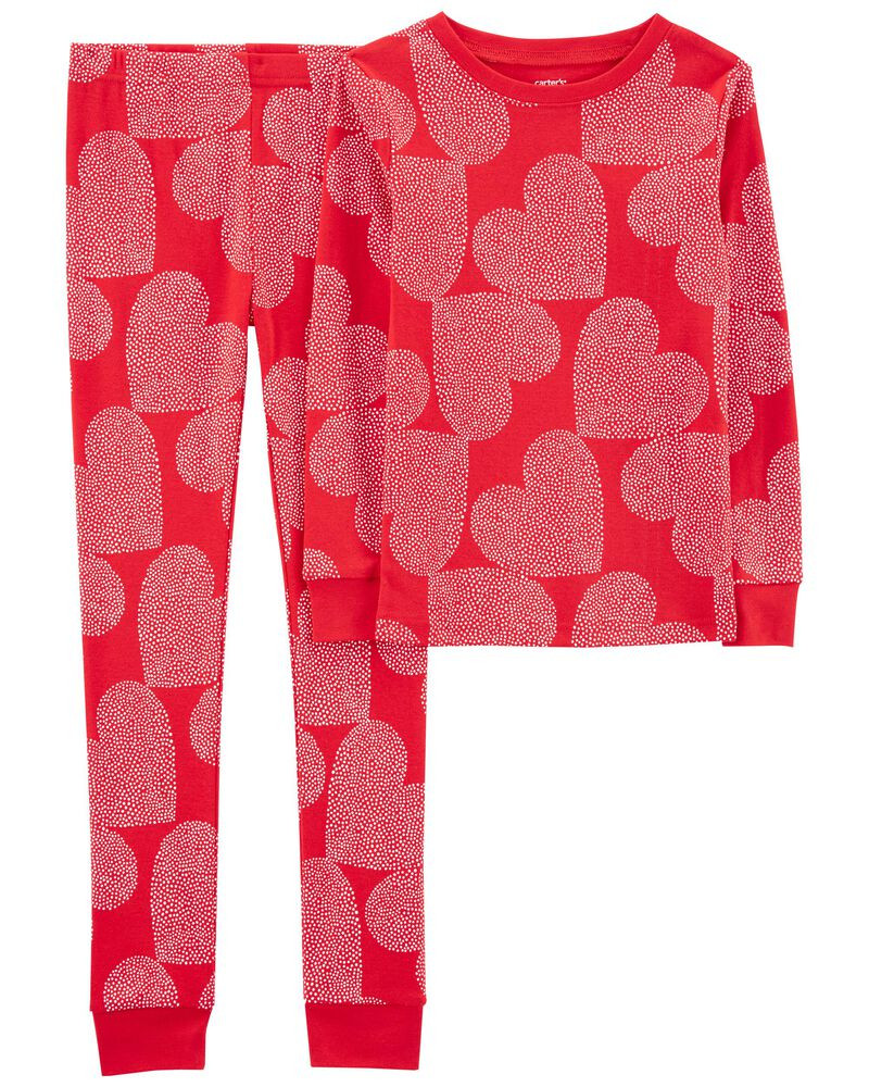 Kid 2-Piece Hearts 100% Snug Fit Cotton PJs | Carter's