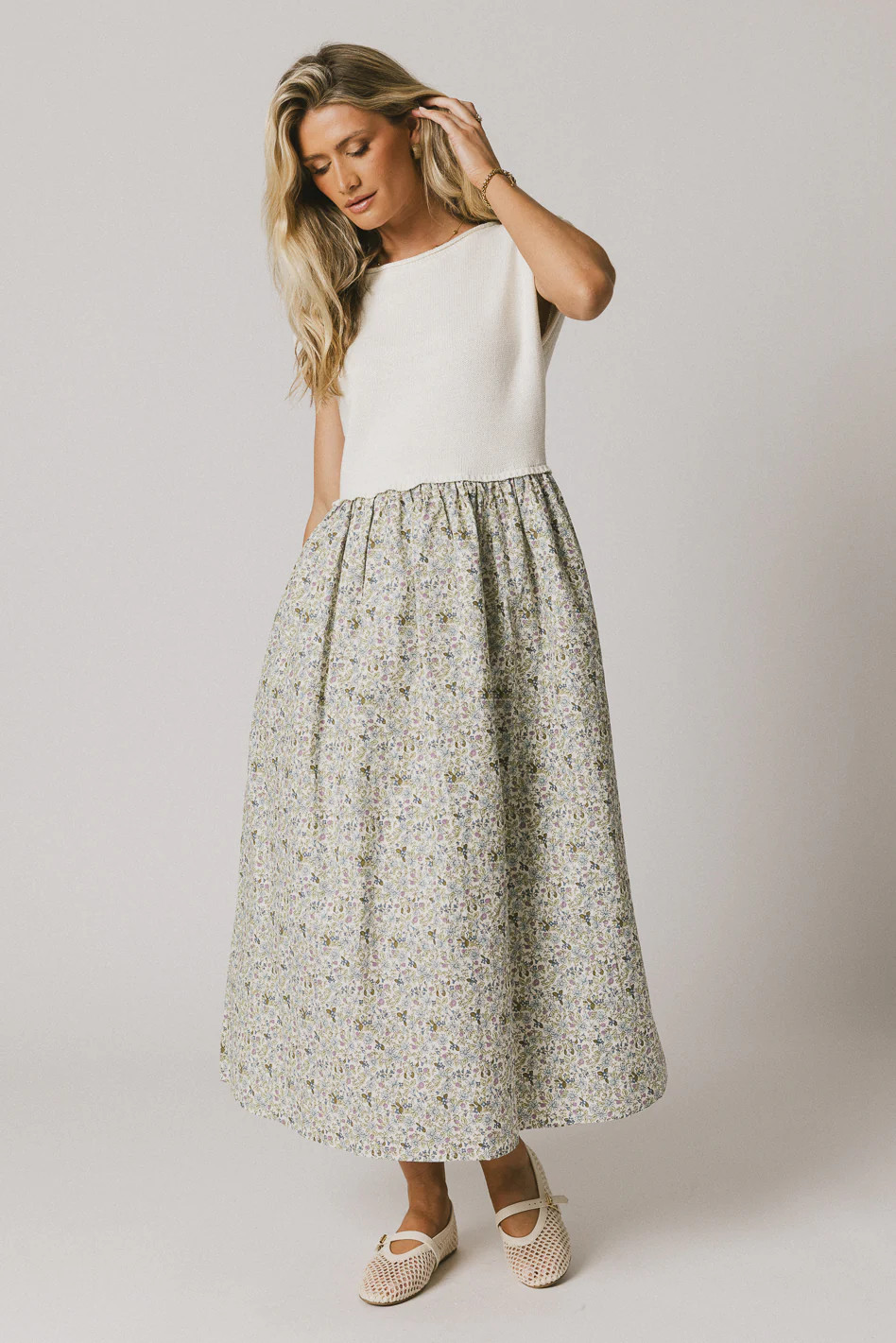 Celeste Floral Sweater Dress | Böhme US