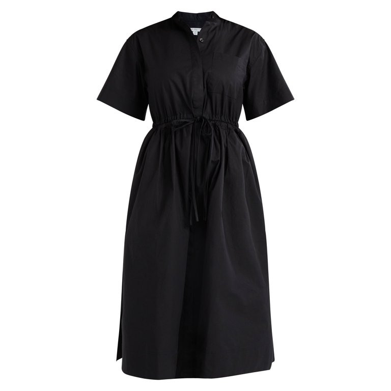 Free Assembly Women's and Women's Plus Cotton Double Tie Utility Midi Dress with Short Sleeves, S... | Walmart (US)
