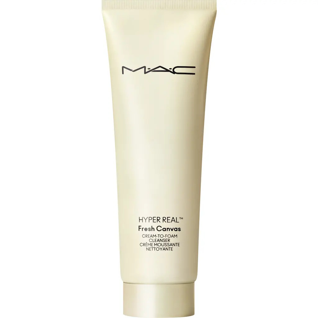 MAC Cosmetics Hyper Real™ Fresh Canvas Cream-to-Foam Cleanser in Regular at Nordstrom | Nordstrom