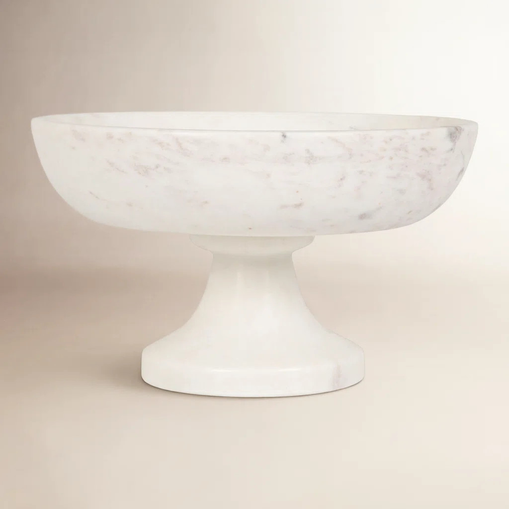 Birch Lane™ Adelphine Marble Serving Bowl | Wayfair North America