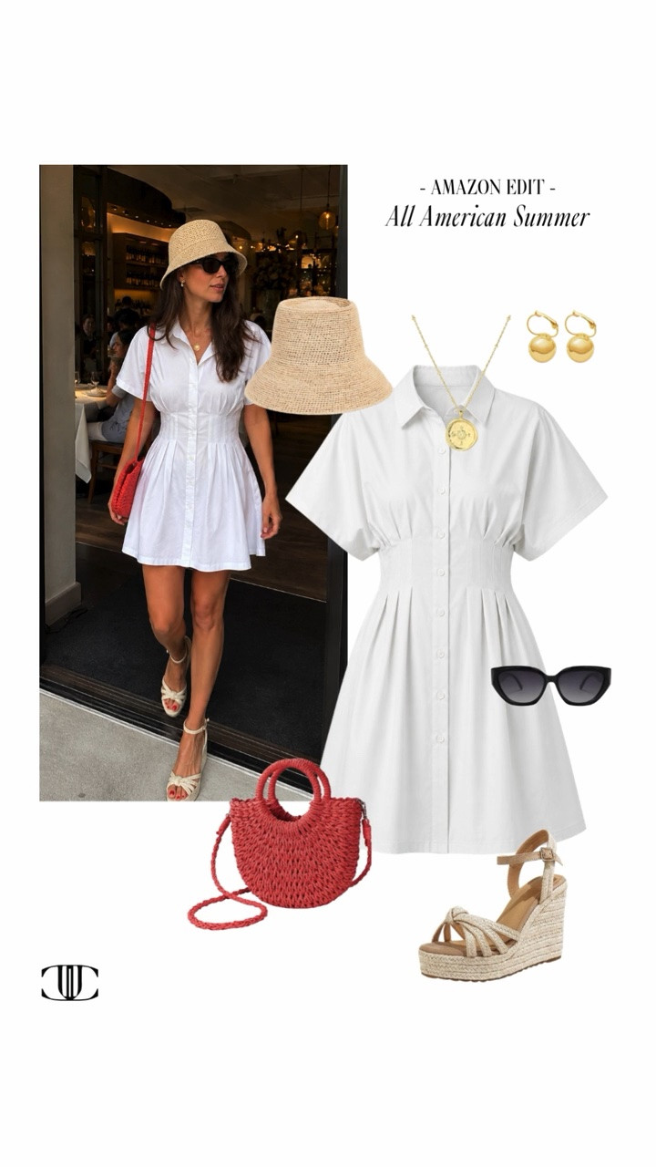 Classic American summer style, but make it affordable 🇺🇸☀️

This Amazon edit is filled with all the pieces I reach for this time of year—easy sundresses, crisp whites, classic stripes, denim, woven accessories, and effortless outfits perfect for the Fourth of July, beach weekends, boat days, lake trips, and everything in between.

Think timeless summer style with a red, white, and blue twist that feels polished, wearable, and far more expensive than the price tag.

Shop the full All American Summer edit below. 🤍

#AmazonFashion #AllAmericanSummer #SummerStyle #LTKStyle #LTKFinds #FourthOfJulyStyle #ClassicStyle #SummerOutfits #AmazonFinds #VacationStyle #CoastalStyle #LakeStyle #SummerFashion #AffordableStyle

#LTKSeasonal #LTKootd #LTKSeasonal #LTKOver40