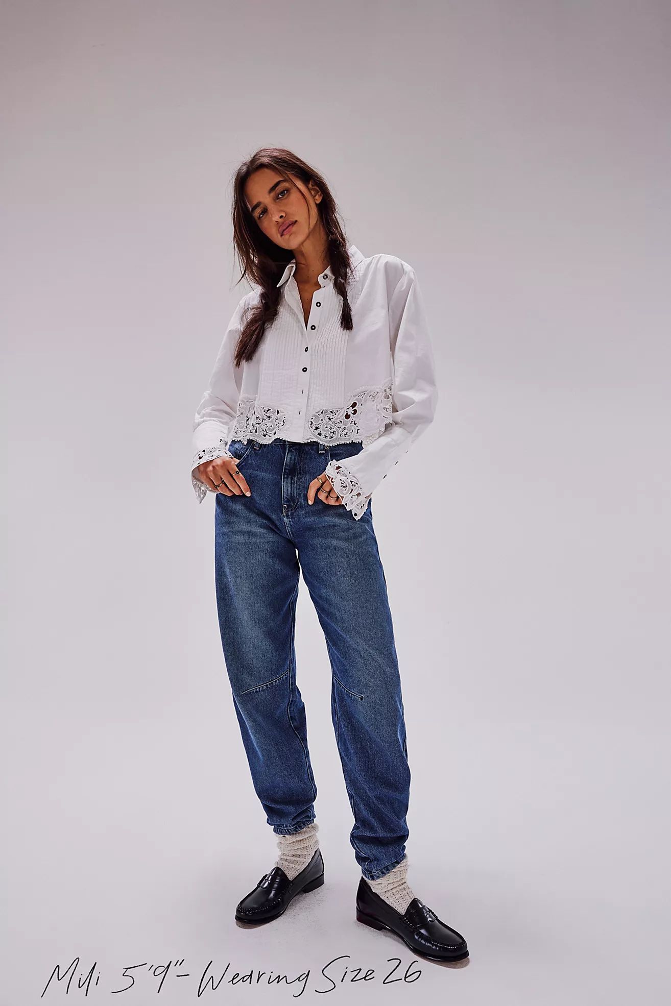 We The Free Augusta Barrel Jeans | Free People (Global - UK&FR Excluded)