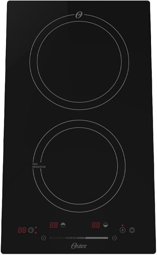 Cooktop de Indução 2 Bocas Oster Touch Screen 2 em 1-127V | Amazon (BR)