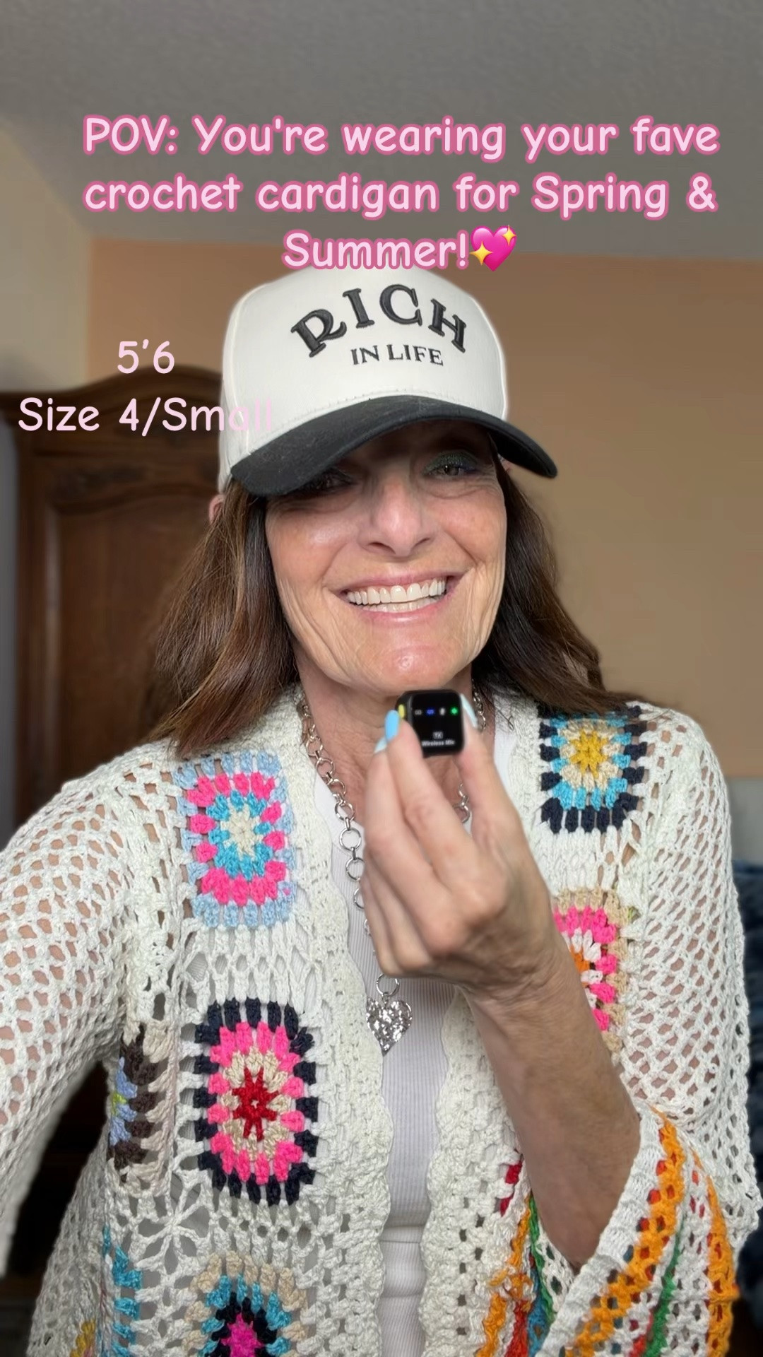 I love this affordable colorful crochet cardigan for Spring & Summer! 💗

#LTKootd #LTKOver40 #LTKdayinmylife