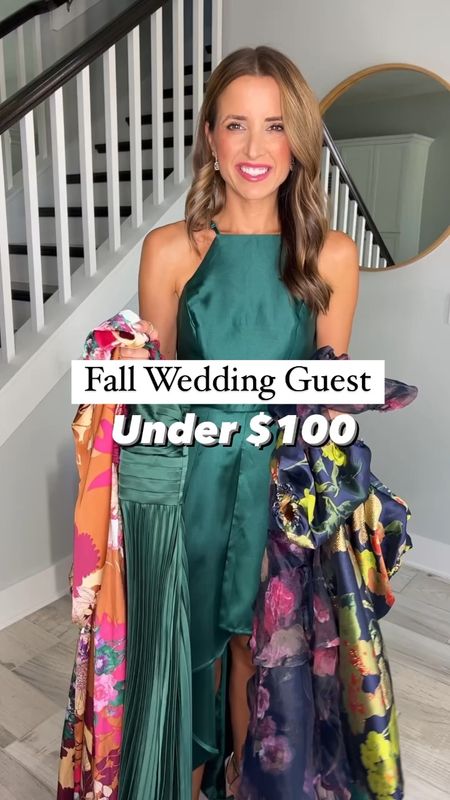 Fall wedding guest dresses. Wedding guest dress. Floral wedding guest. Lace wedding guest. Cocktail dresses. Party dresses. Rehearsal dinner. Welcome party. Wearing XS in each. Gold heels TTS and very comfy! Code LISA20 works on first time purchases. 

#LTKwedding #LTKparties #LTKtravel