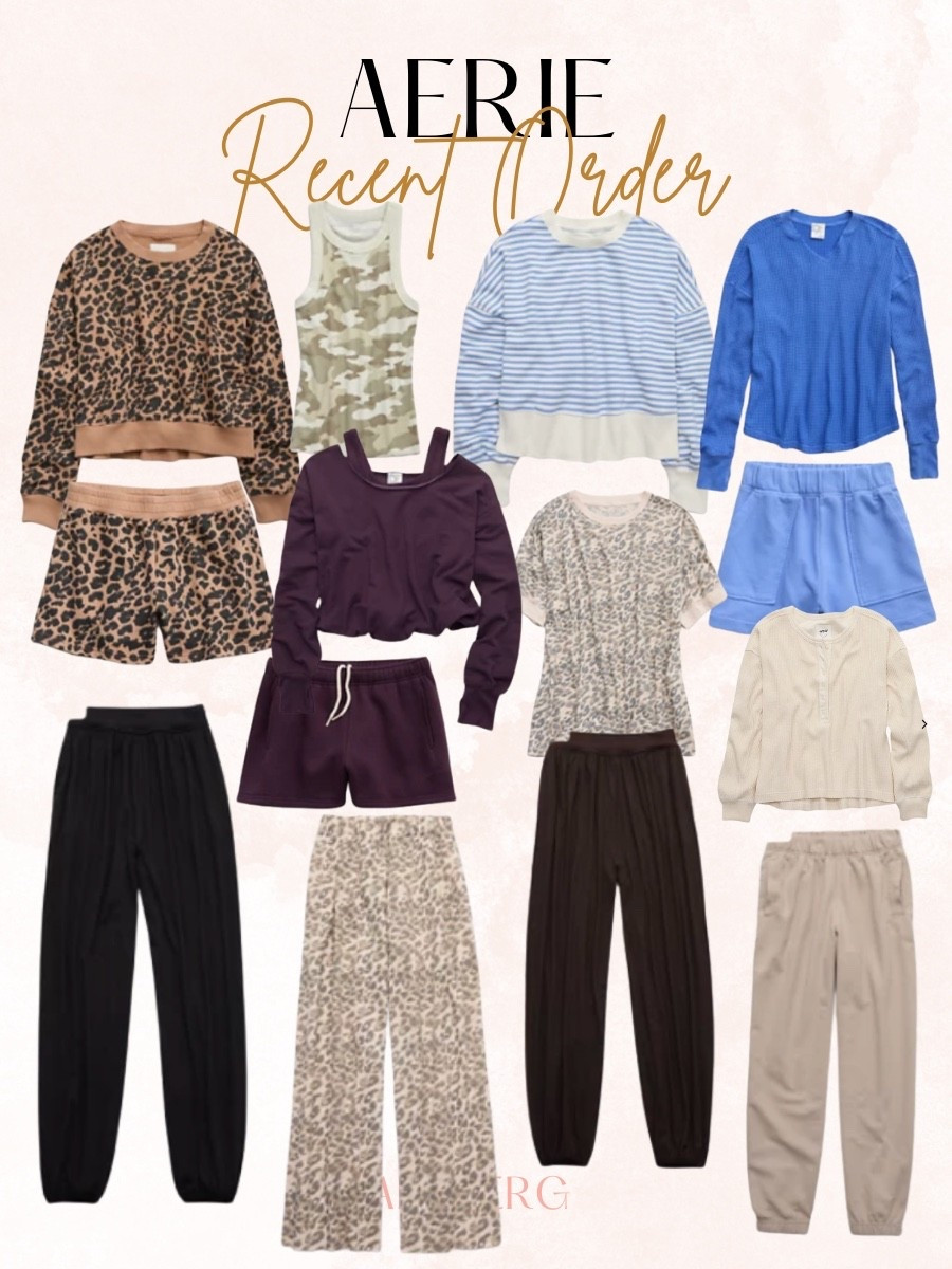 Aerie Nee Arrivals just dropped so of course I had to place an order! So many cute new finds!!

Fall fashion, fall outfits, loungewear, aerie finds, aerie sale, lounge pants, sweatshirt, leopard pants, leopard set, travel outfits, fall loungewearr

#LTKMidsize #LTKPetite #LTKSaleAlert