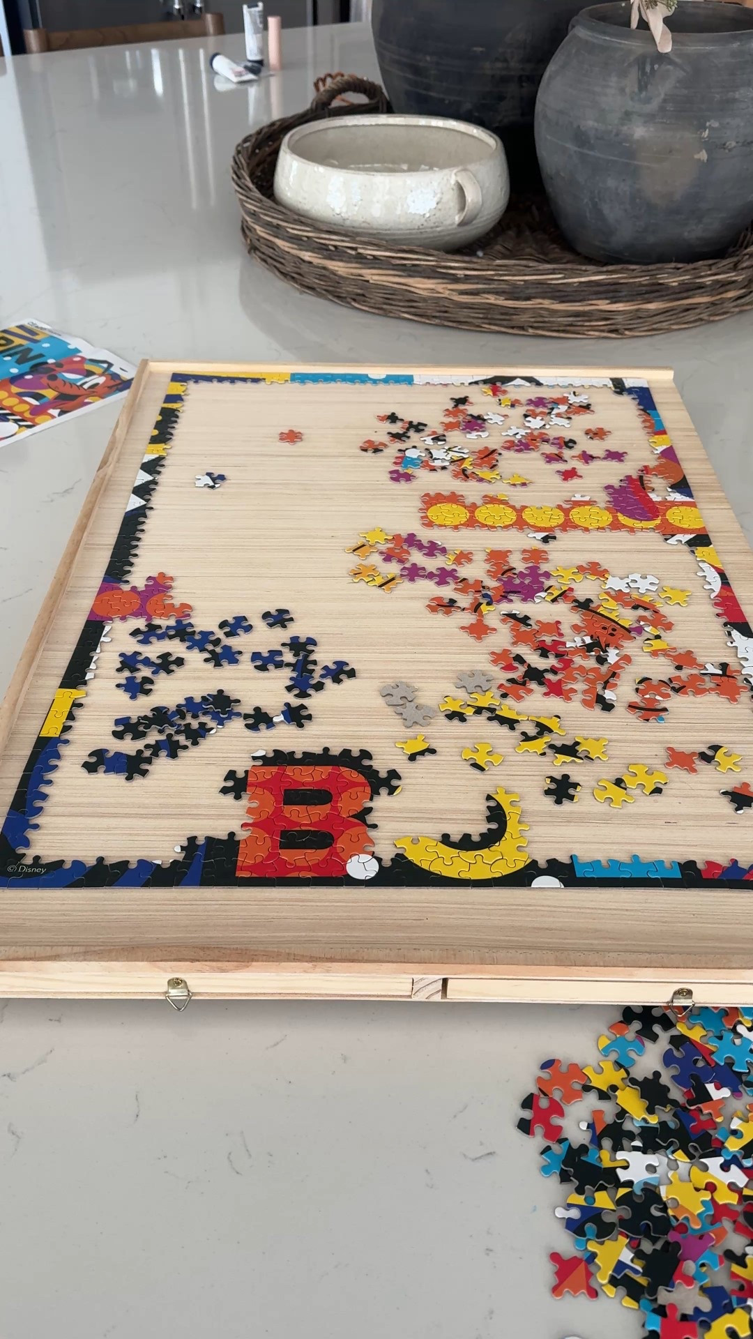 Puzzle board with drawers that spins. This is a must have for doing puzzles 

#LTKOver40 #LTKHome