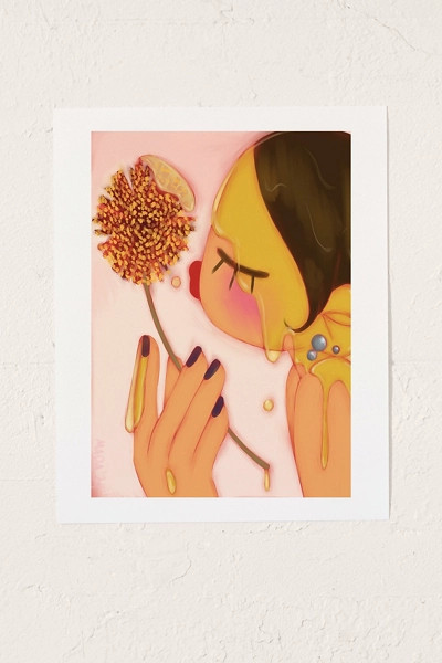 Mada Oh Honey Art Print | Urban Outfitters (US and RoW)