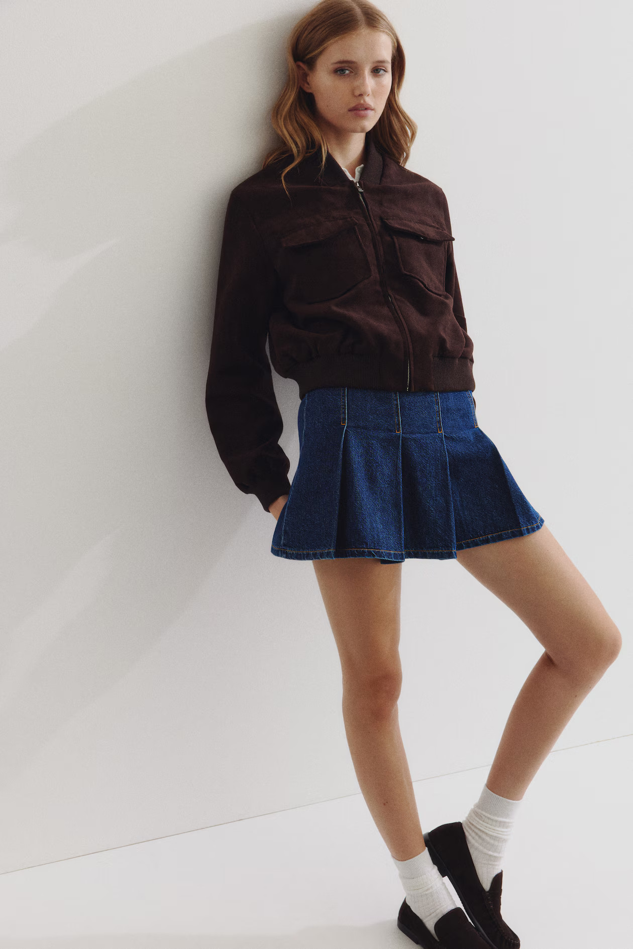 Pilotenjack - Donkerbruin - DAMES | H&M NL | H&M (DE, AT, CH, NL, FI)