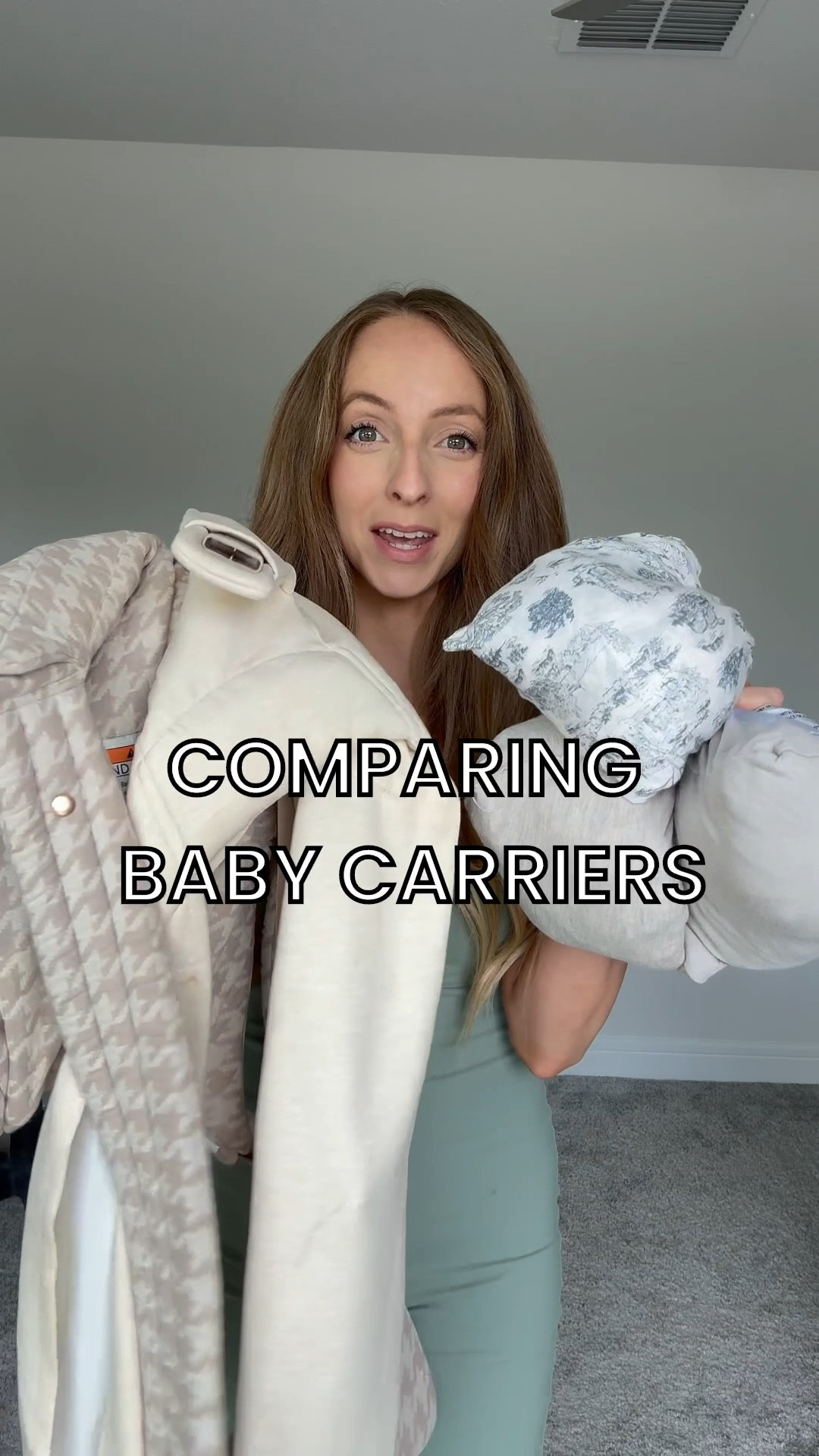 Comparing my baby carriers! 
CODE: ANNA52248 for 20% off the solly baby! 
CODE: ANNAP for $10 off the Mabe carrierr

#LTKBaby #LTKBump #LTKFamily