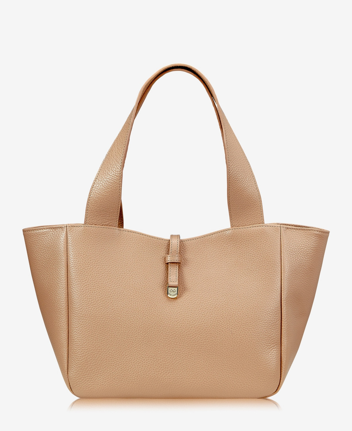 GiGi New York Mercer Leather X-Large Tote Bag - Cappuccino | Macy's
