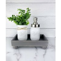 Sink Caddy ~ Soap Holder Tray Kitchen Riser Stand Farmhouse Bathroom Rustic Wood Home Decor | Etsy (US)