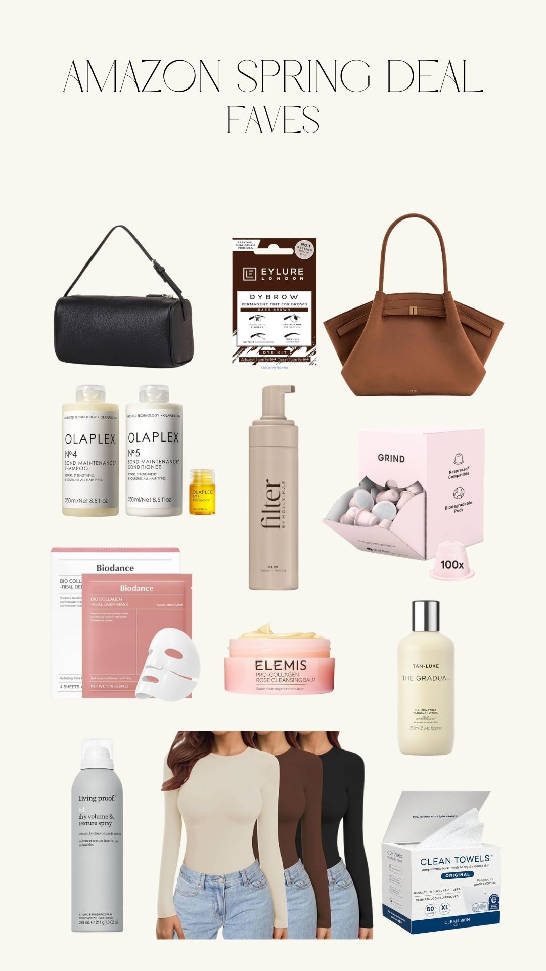 Amazon Spring Deal Faves, Offers End tonight! 💓

Amazon Finds, Bag, Beauty, Fake Tan, Skincare, Basics, Coffee Pods  

 #LTKuk #LTKspring #LTKbeauty