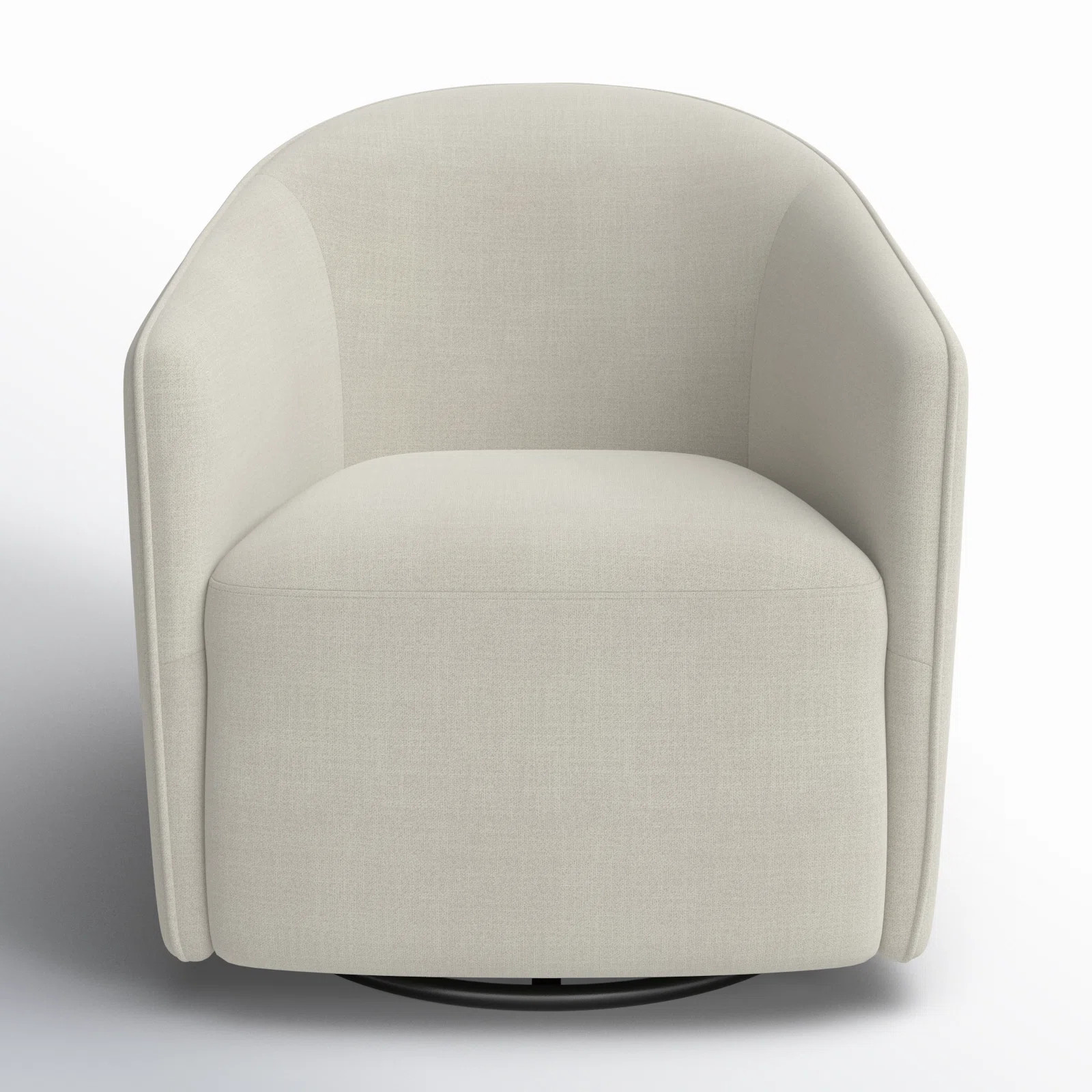 Caines Upholstered Swivel Barrel Chair | Birch Lane