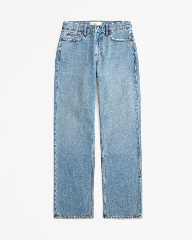 Women's Low Rise Baggy Jean | Women's Bottoms | Abercrombie.com | Abercrombie & Fitch (US)