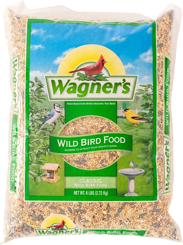 Wagner's 52003 Classic Blend Wild Bird Food, 6-Pound Bag | Amazon (US)