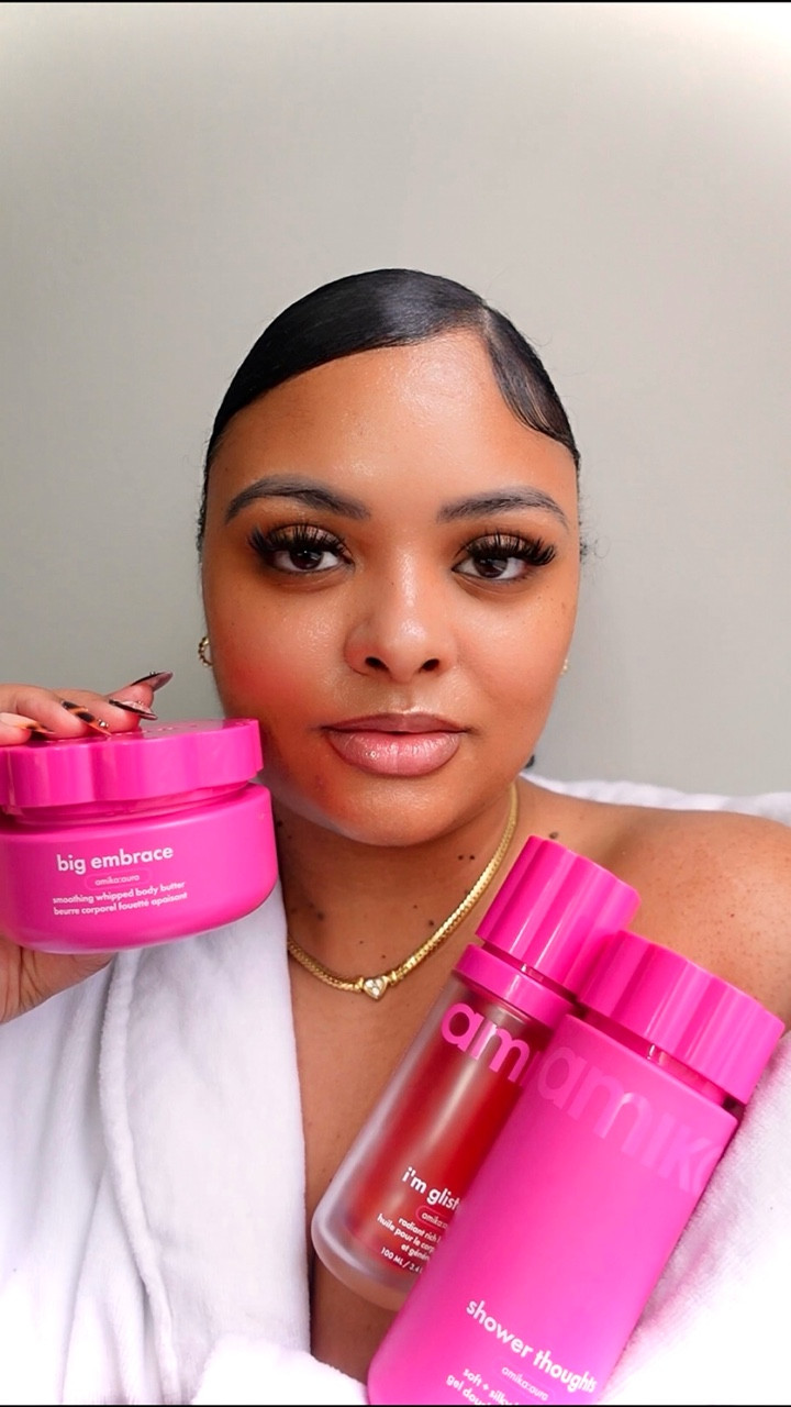 The NEW body care products from Amika is giving elevated everything shower 🤌🏾 with that same fruity, floral scent that we know and love Amika for 🥰 


#LTKBeauty #LTKselfcare #LTKgrwm