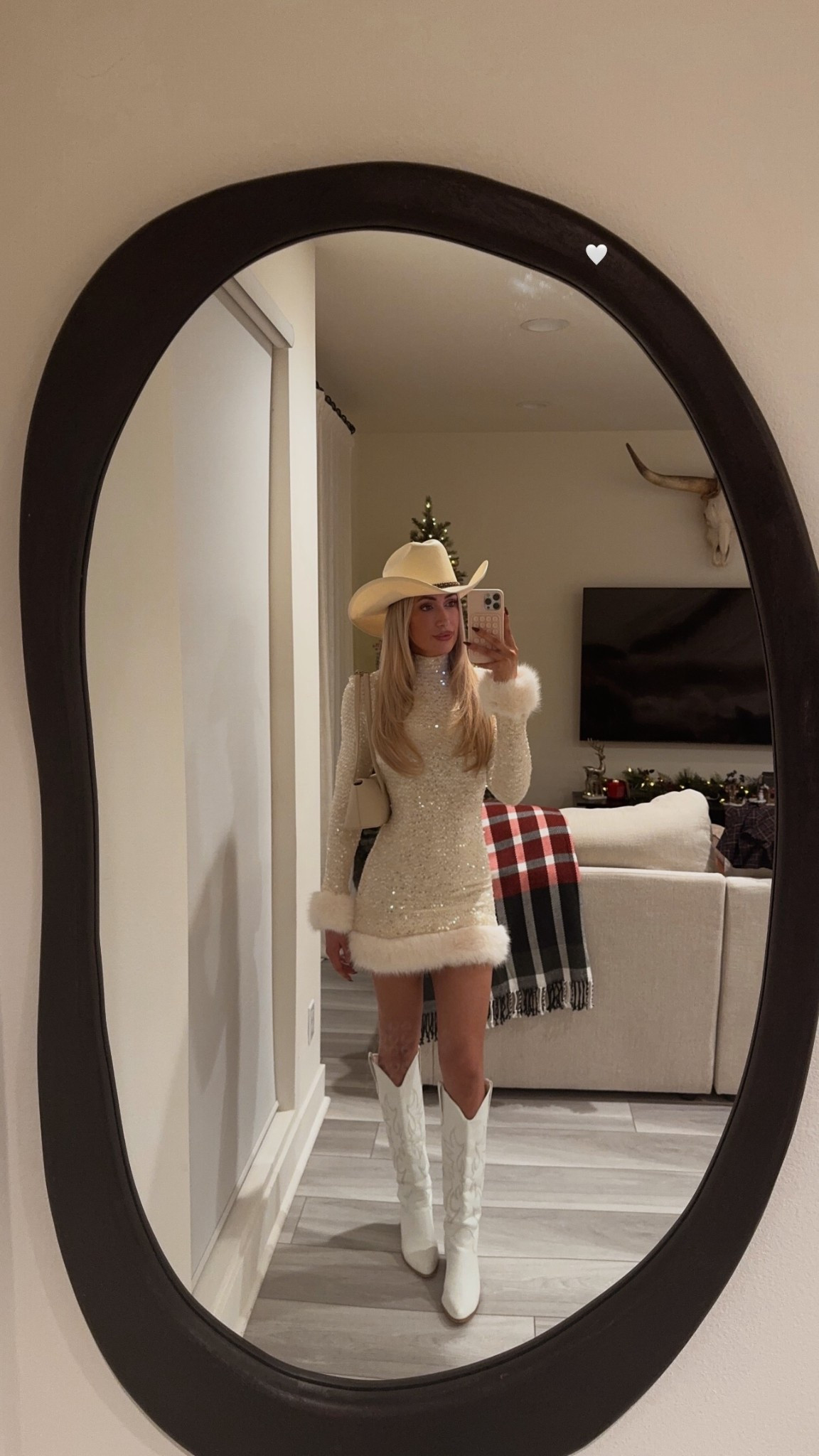 Western holiday party OOTN 🤍

#holidayoutfits #sequindress #whitedress #holidaydress

#LTKHoliday #LTKootd #LTKSeasonal