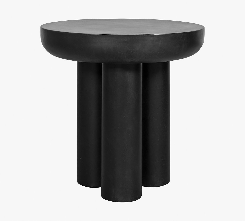 Alina Round Concrete Side Table | Pottery Barn (US)