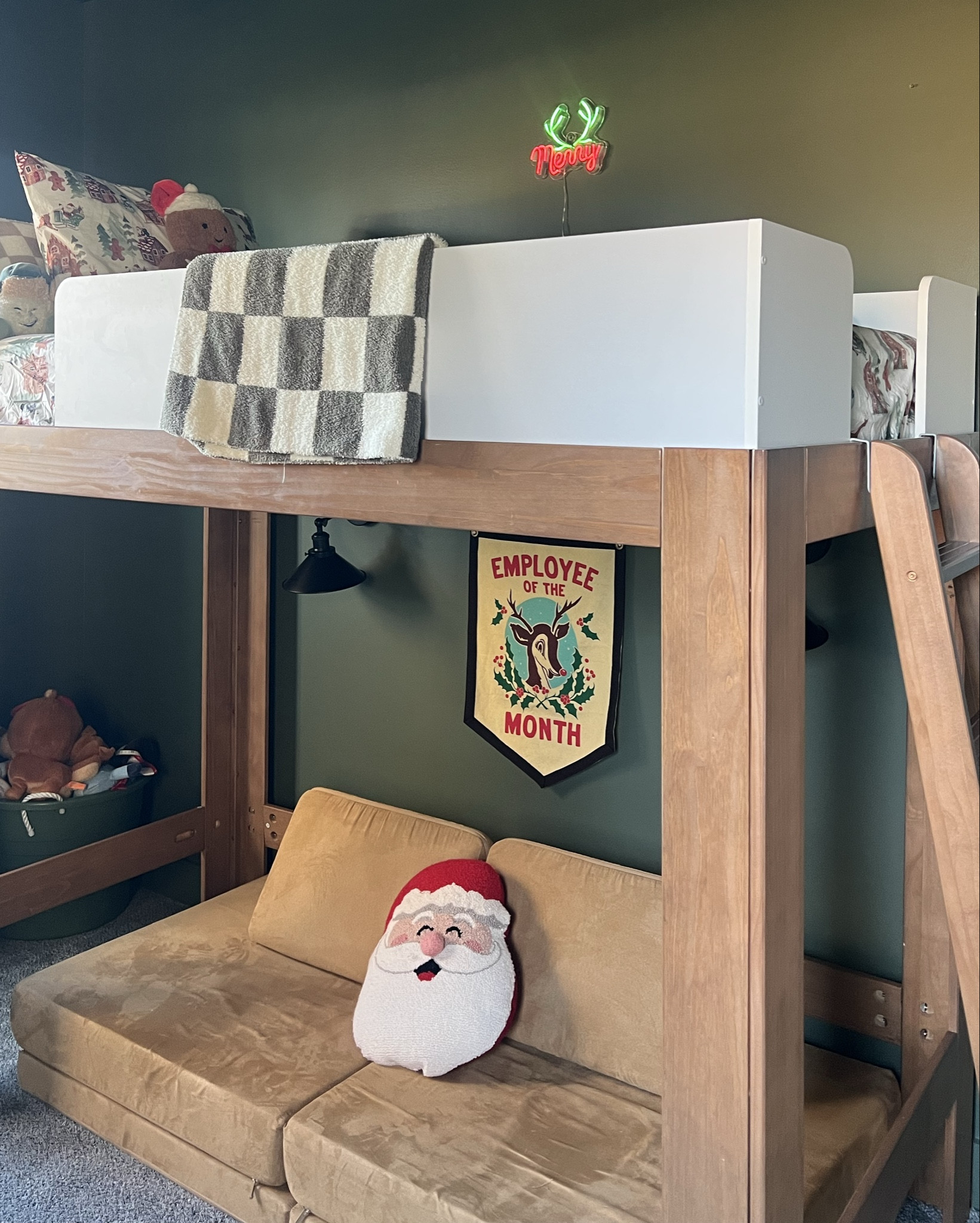 Roman’s Christmas Bedroom! We keep it somewhat on brand with the festive flags and pennants. 🎅🏼

#LTKCyberWeek #LTKHoliday #LTKmomlife
