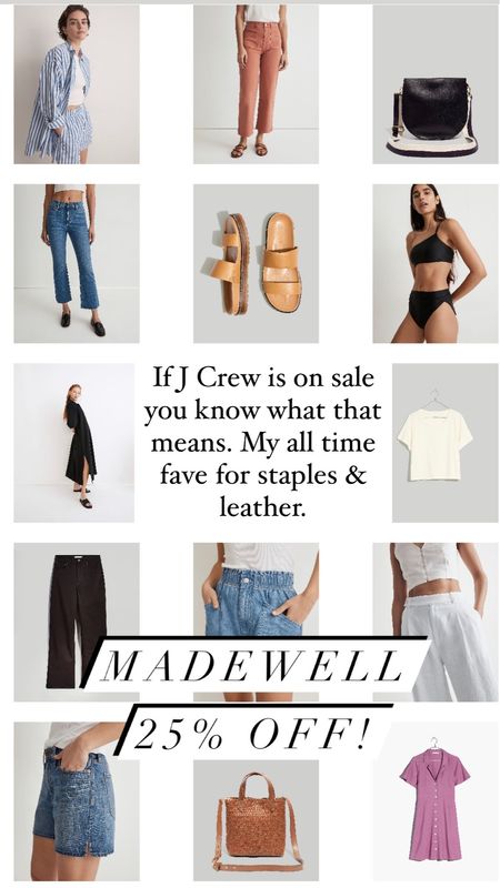 The only place I’ve ever found a pair of denim shorts that work for me. Jorts and I have never bonded until Madewell. The best in show for denim, leather, and basics IMO.

#LTKunder100 #LTKsalealert #LTKcurves