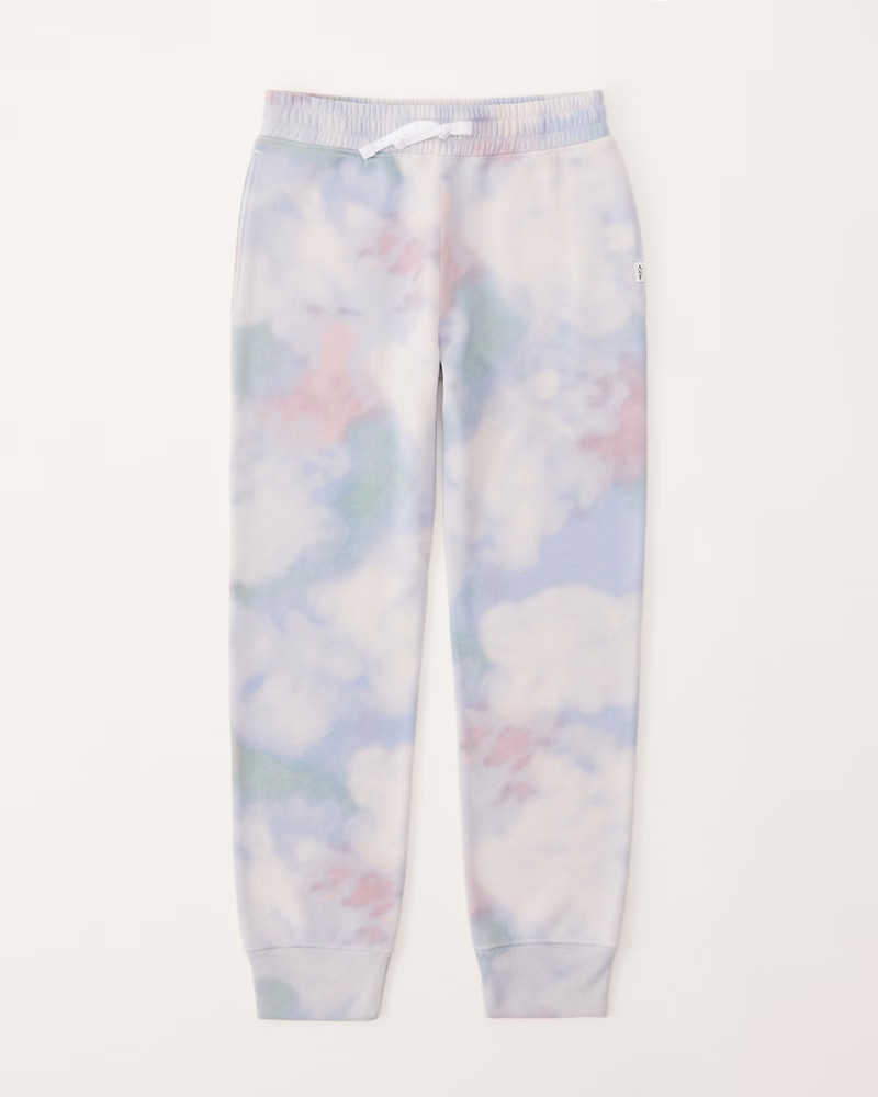 tie-dye fleece joggers | Abercrombie & Fitch (US)
