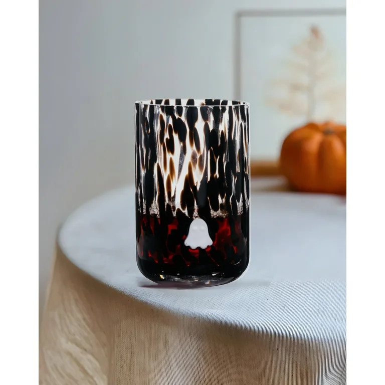 Way to Celebrate 12 fl oz Halloween Ghosts Charm Drinking Glass | Walmart (US)