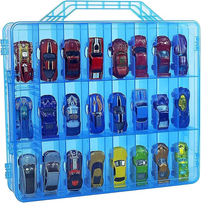 Bins & Things Hot wheels Display case and toy car storage organizer, Double sided 48 - Multi Comp... | Amazon (US)