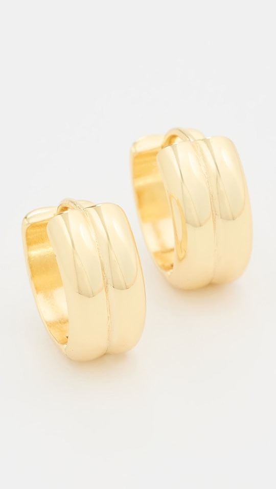 Double Huggie Hoops | Shopbop