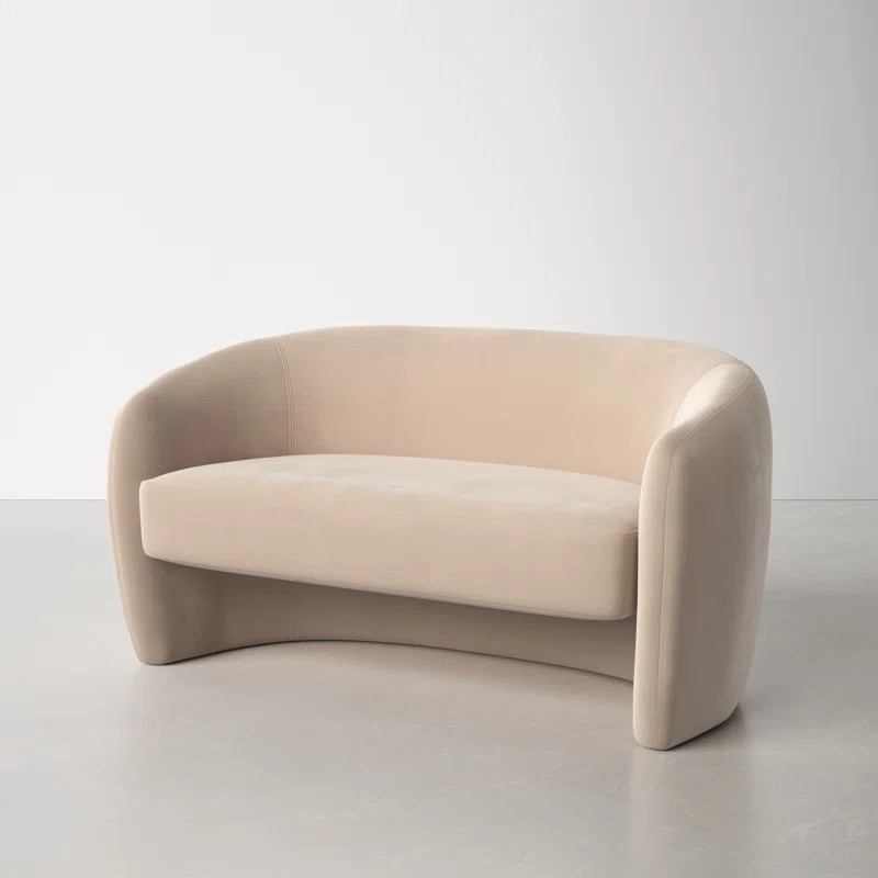 Kearney 60.63'' Round Arm Loveseat | Wayfair North America