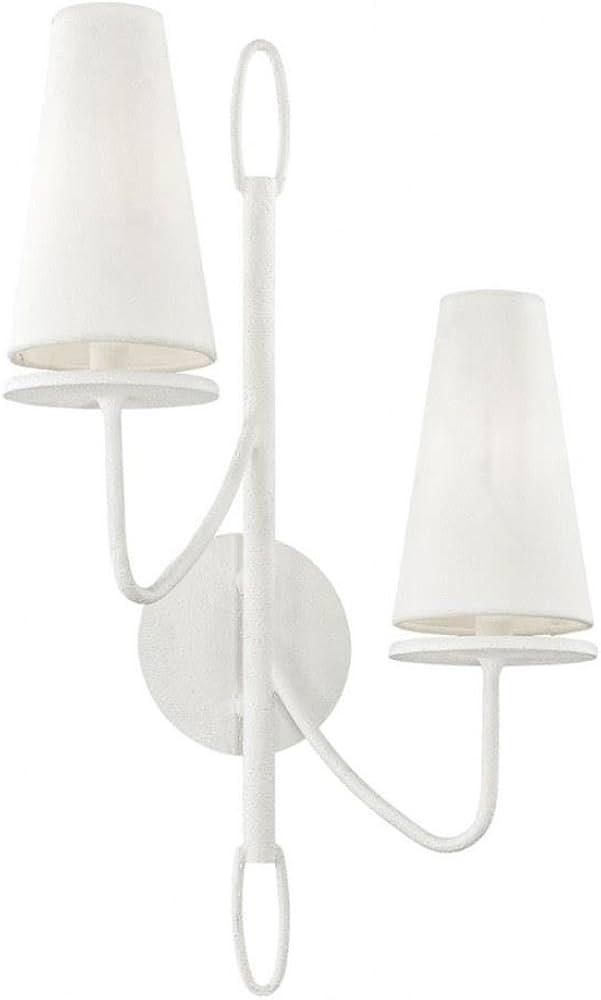 Troy Lighting Marcel - Two Light Wall Sconce - White Finish | Amazon (US)