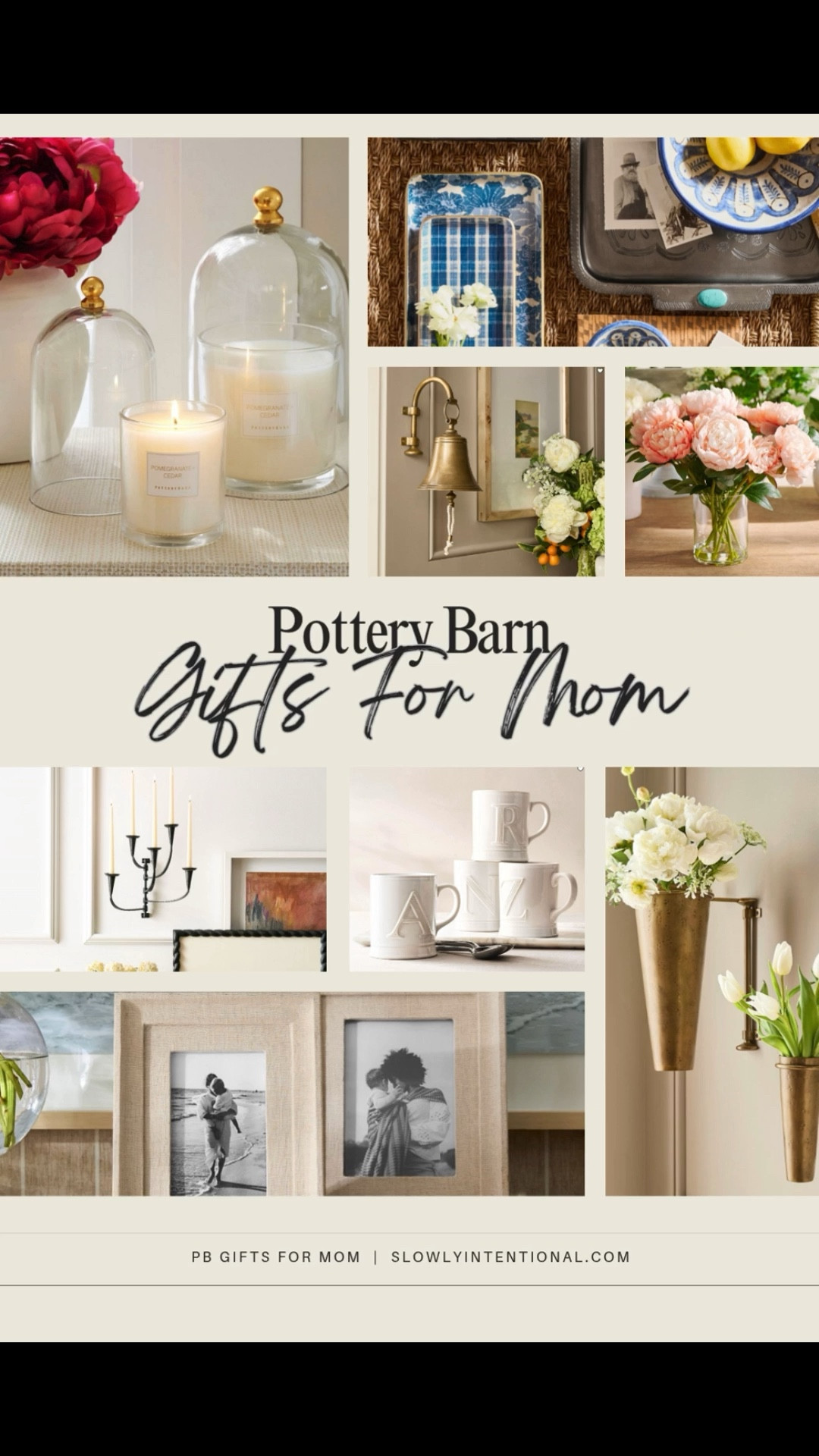 I was doing some shopping and I put together a  curated collection of Mother’s Day gifts from Pottery Barn. These are so cute and unique! Check them out! pottery barn style, gifts for her, mothers day gift guide, neutral home decor, classic transitional style, personalized monogram mugs, taper candle holders, coastal grandmother aesthetic, elegant home accents, spring home styling

#LTKmomlife #LTKSeasonal #LTKHome