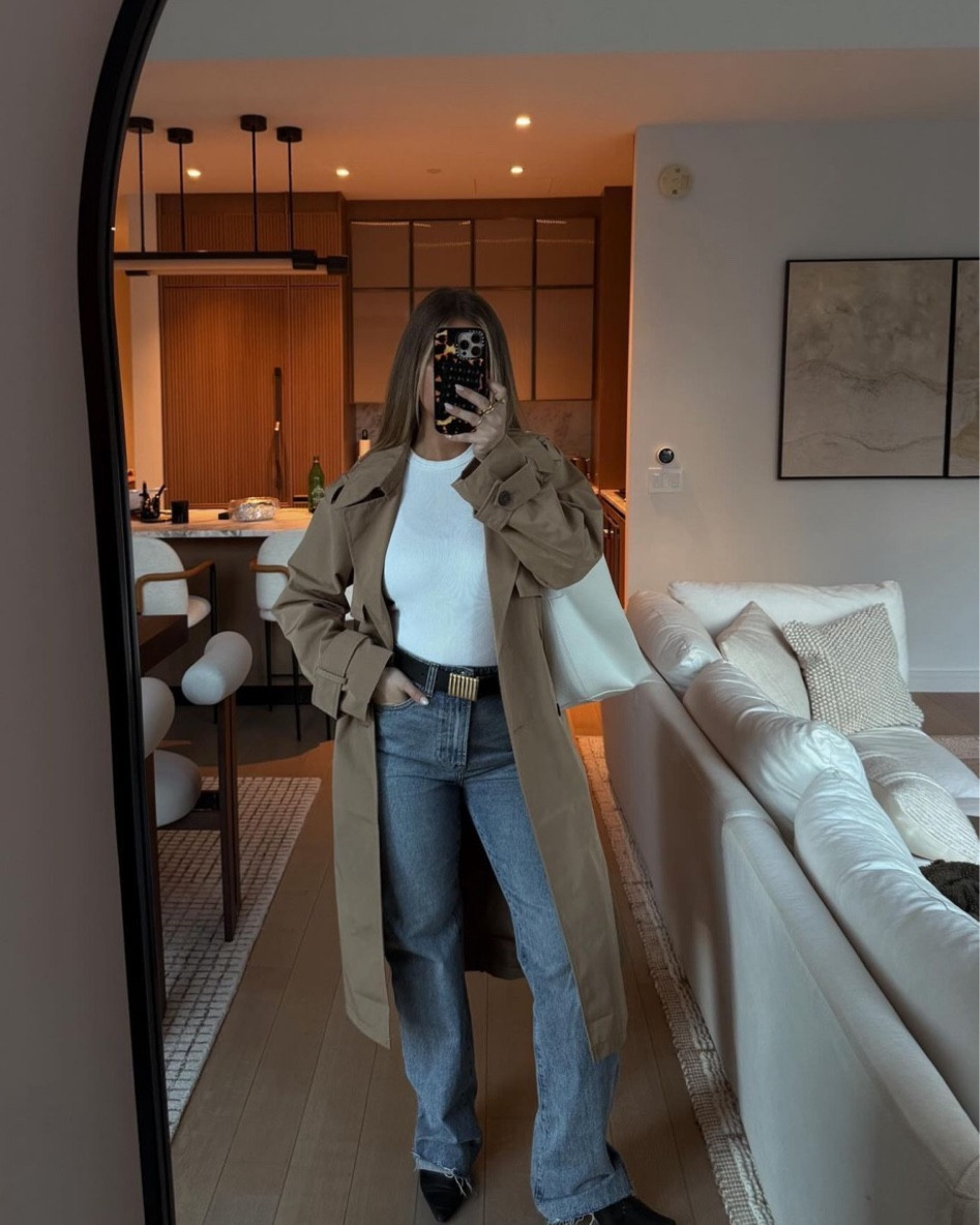 another fall look! starting to wear  trenches 