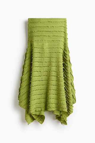 H & M - Jupe à pointes avec bords volantés - Vert | H&M (FR, IT, ES, PT, BE)