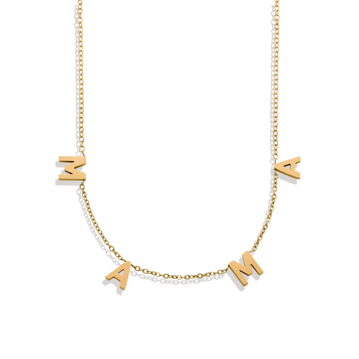 The MAMA Letter Necklace | Mint & Lily