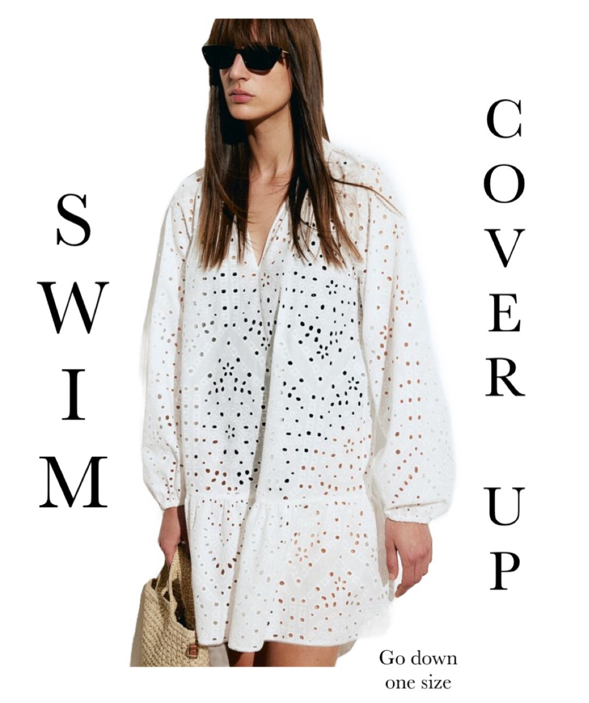 White eyelet dress perfect as a swim cover up! ☀️🥂

#LTKover40 #LTKtravel #LTKswim