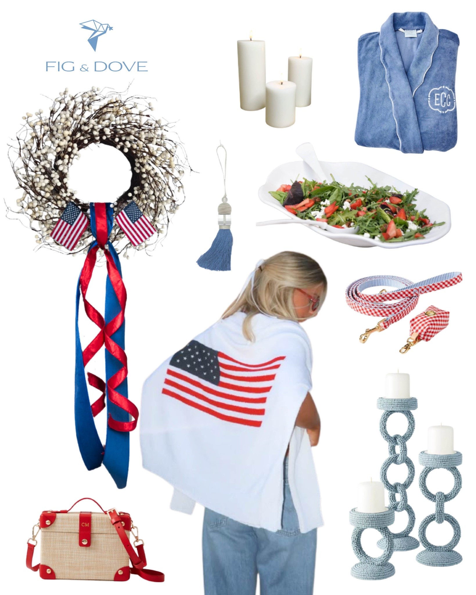 Red, White & Beautiful 🇺🇸

Styling your home and wardrobe with a patriotic palette doesn’t have to feel loud. We’ve rounded up our favorite red, white, and blue finds—from timeless home accents by @figanddove to effortlessly chic pieces by some of our go-to brands.

Perfect for Flag Day, the Fourth, and all the summer celebrations in between.

Tap to shop the full edit! ✨
#LTKhome #LTKsummer #FigAndDove #PatrioticStyle #RedWhiteAndBlue #SummerDecor #LTKfinds

#LTKPets #LTKHome #LTKSummerEdit