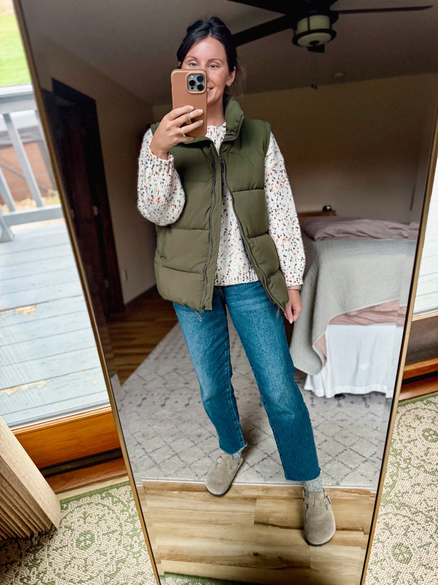 Wearing small in my sweater (love the fun rainbow confetti!) 0 petite in my jeans, 6 on my clogs (also linked some similar ones!)



#LTKPetite #LTKFindsUnder50 #LTKSeasonal