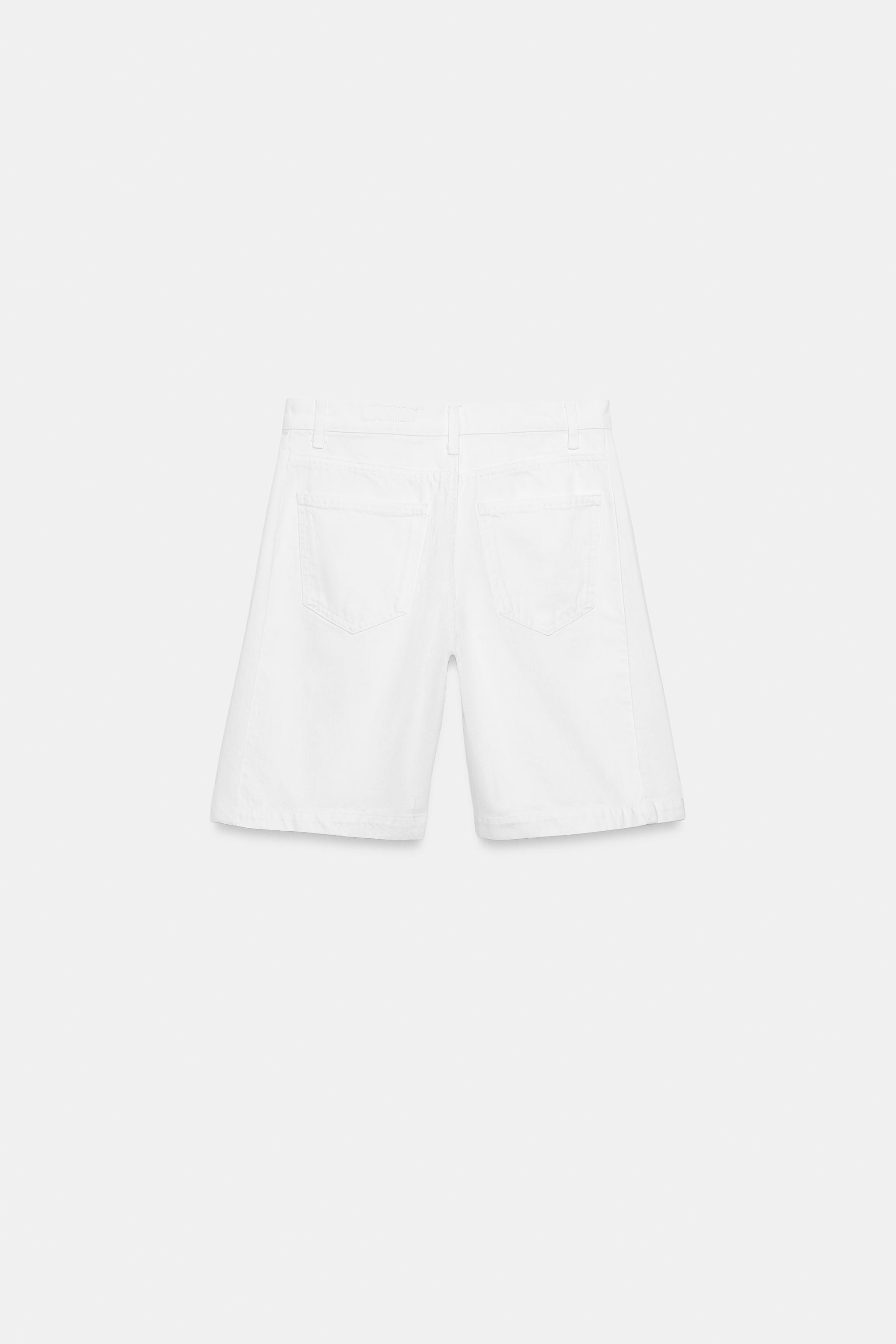 Model height: 173 cmMID-RISE - REGULAR FIT - RELAXED LEG ZARA WOMAN COLLECTIONShorts made with a ... | Zara Canada
